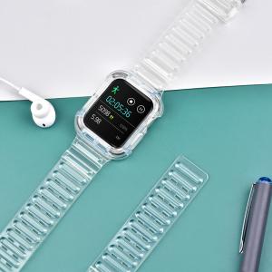  ODM Transparent TPU Rubber Wrist Watch Straps For Apple Watches Manufactures