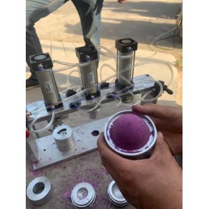 Easy to Operate Fizzy Bath Bomb Bubble Block Ball Press Compression Making