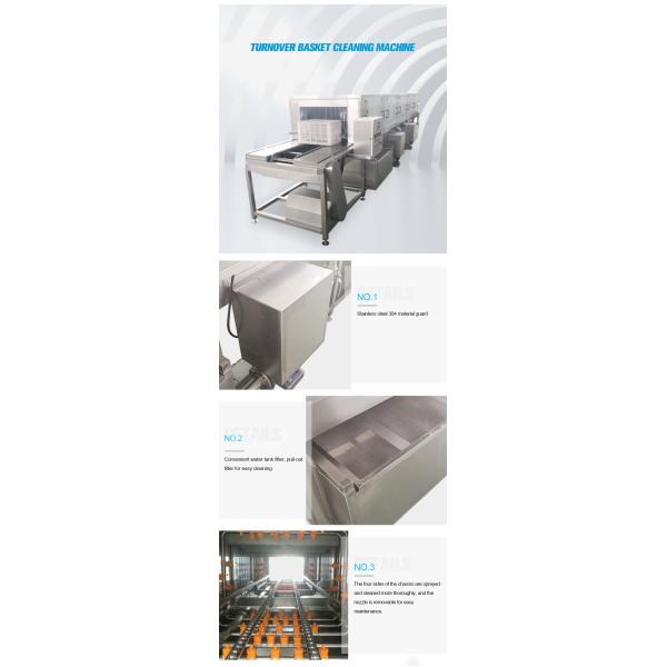 Multifunctional Commercial Plastic Tray Washing Machine