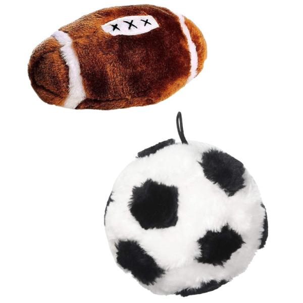 Quality Difficult Smart Interactive Plush Football Puzzle Dog Toy for sale