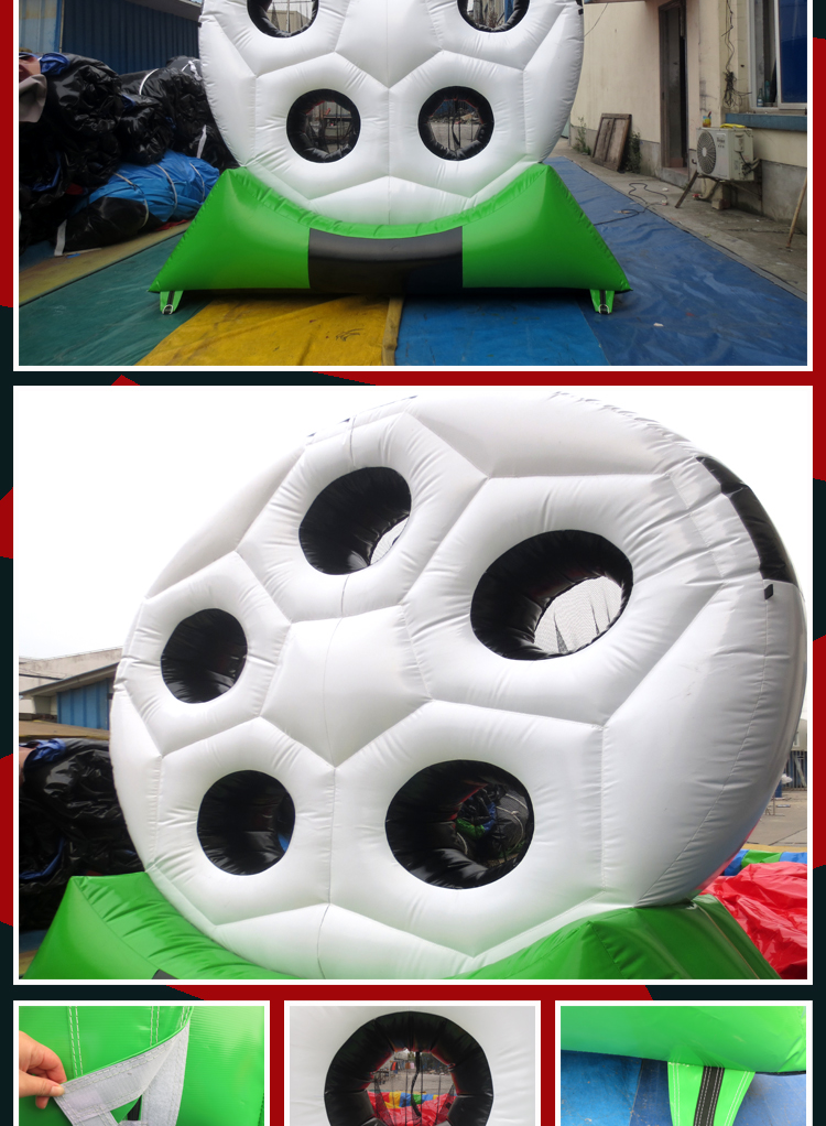 Custom Logo Inflatable Soccer Darts Arena Quick Setup Design with Safety Padding for Corporate Fun Days Football Darts