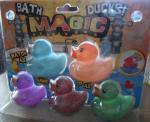 Hot Heat Sensitive Color Changing Ducks Bath Toy Magical Color Phthalate Free