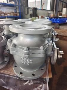  Industrial DI 6 Flanged Ball Valve For Pipeline DN150 Manufactures