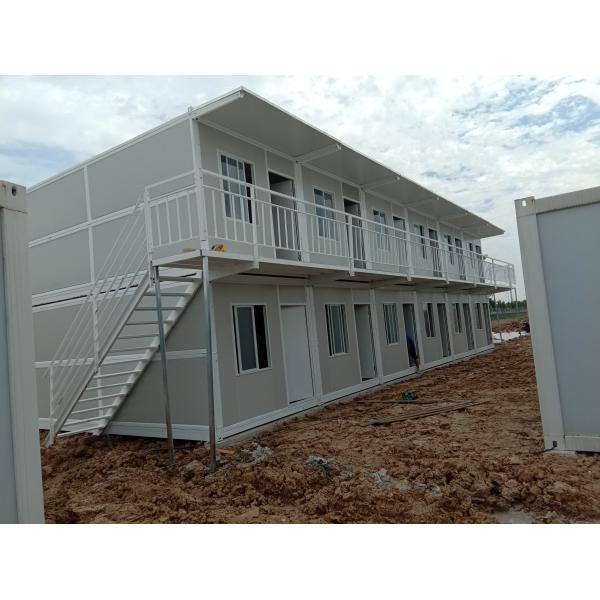 Versatile Portable Folding Container House PVC Lightweight Structure Quick Installation