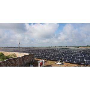 74 M Solar Tracking System Back Tracking Axis Solar Tracker With Worm Gear