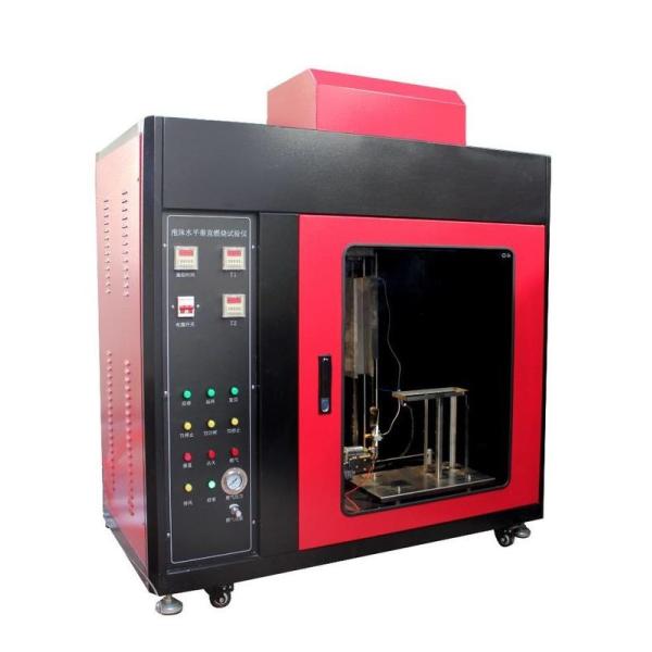 Quality ISO9772 Lab Testing Equipment Horizontal And Vertical Flammability Tester With MCU Control for sale