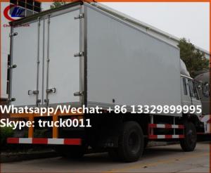  High quality and competitive price dongfeng 10tons 170hp diesel cold room truck for sale, refrigerator van truck Manufactures