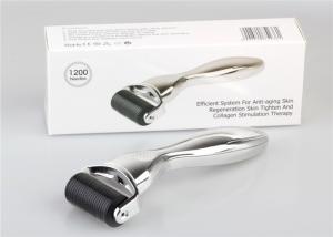 China Stainless Steel 1200 Micro Derma Roller With Interchangeable Head For Acne Scar Freckle on sale