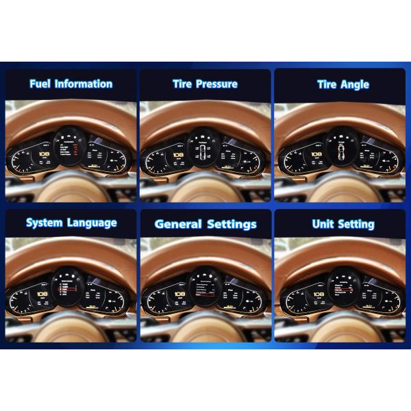 VIKNAV Digital Cluster Car Speedometer For Porsche Panamera 2010-2016