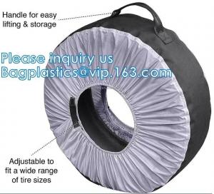  Tire Cover With Handle, Wheel Storage Tote Bags, Tire Tote, Tire Cover, Wheel Tire Bags, Snow Protector Manufactures