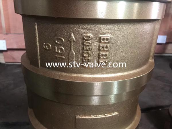 Quality Wafer Type Dual Plate Swing Check Valve,C95800 Body,6 Inch,150LB for sale