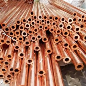  Custom size  99.9% pure copper pipe ASTM C10100 C10200 C11000 for industry Manufactures