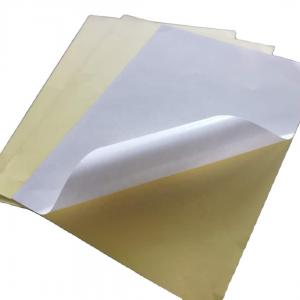  Chemical-Mechanical Pulp Yellow Self-Adhesive Sticker Paper Manufactures