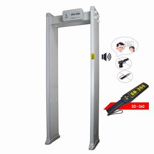 Single Zone Temperature Walk Through Metal Detector With Alarming Function