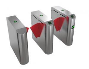  Retractable Flap Barrier Turnstile Door Access Control  45-50 People/Min for Factory Manufactures