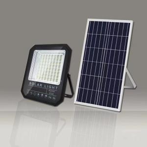Auto On Off LED Solar Power Security Lights With Remote Control 6000K Ip66