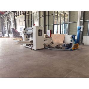N Folding Hand Paper Towel Converting Machine / PLC Towel Making Machine