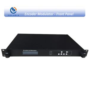 DTV MPEG2 AV Modulator 8 In 1 SD DVB T Encoder Modulator COL5011U - 8CT