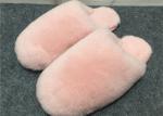 100% Handmade Durable Sheep Wool Slippers Soft Dyed Colors For Toddler / Adults
