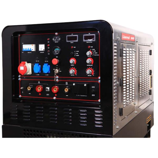 600A Tri-phase 400V Pipeline Welding Machine with Multi-process Welding and Dual Welding Generator