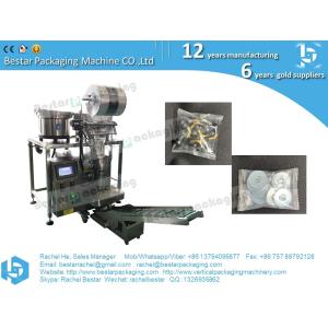 Automatic packaging machine for hardware with vibration