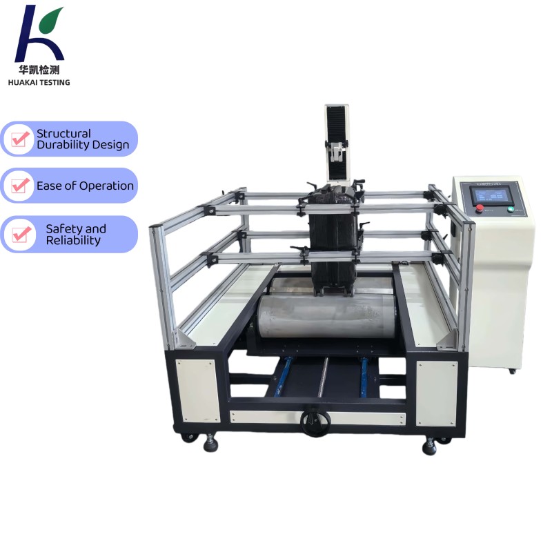 Luggage Roller Type Walking Testing Machine for Wheels, Axles, Brackets, Telescopic Handles and Overall Quality Test