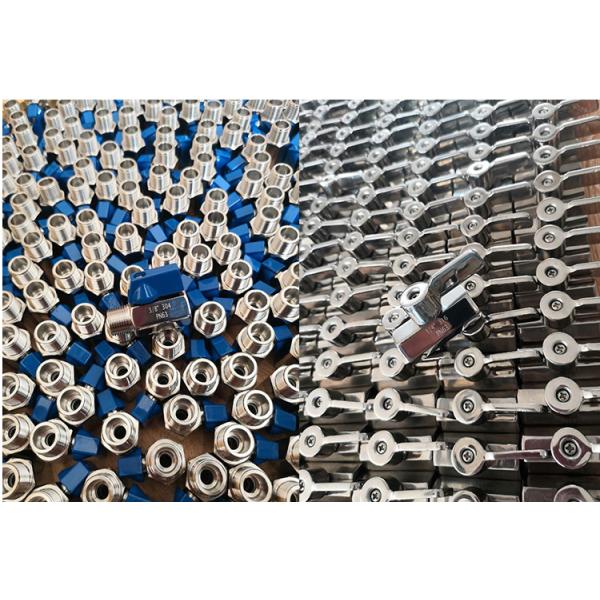 Oem Din Standard Pn63 Bsp Thread Casting Ball Valve