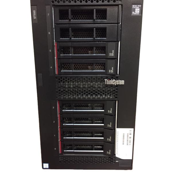 Quality Original L-enovo ThinkSystem ST550 Server 4208 32GB up to 6x PCIe 3.0 4U Tower with 2x Xeon Processors and DDR4 Memory for sale