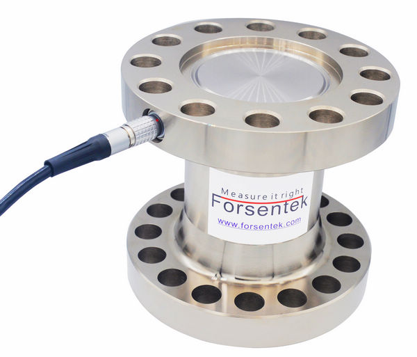 Flange mount compression force transducer 5000kN 3000kN 2000kN 1000kN 500kN 300kN