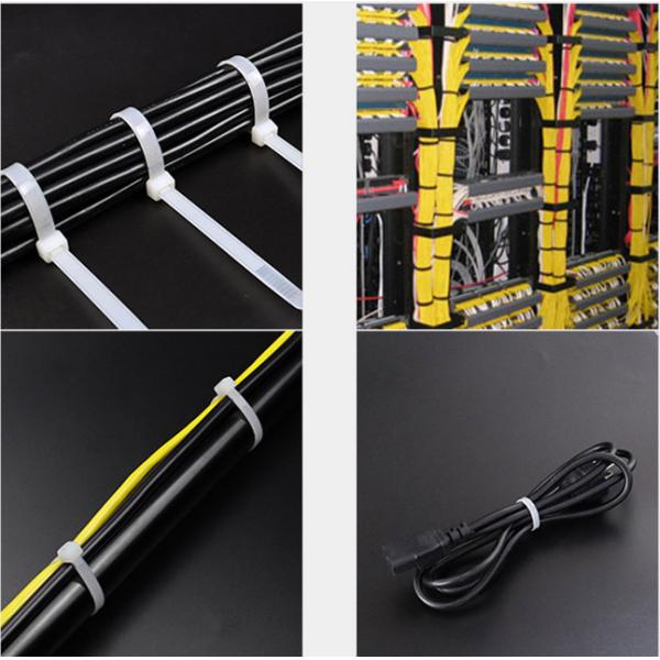Heat Resistant Self Locking Zip Ties Nylon 66 Cable Tie 150mm