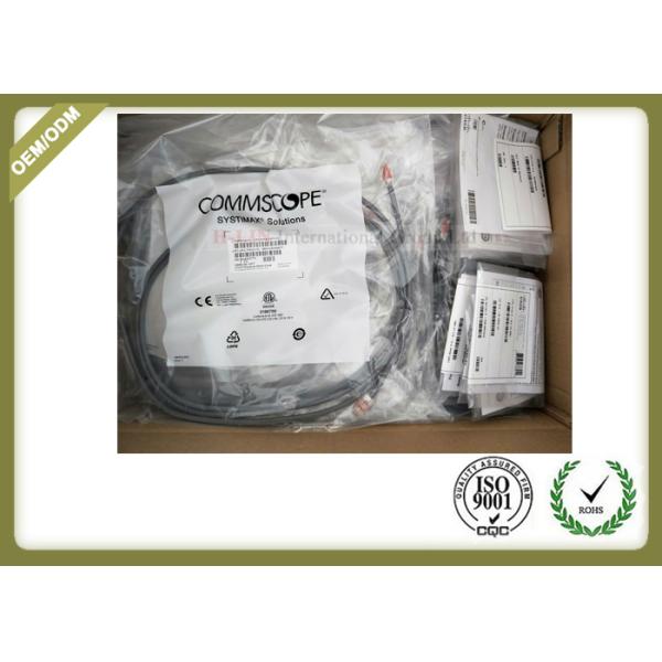 Grey Commscope Cat6 UTP Cable , Cat6 Network Cable PVC / LSZH Jacket