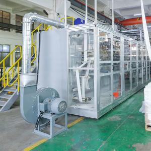 Advanced Full Servo Control CE Baby Diaper Making Machine with Sample to Be Sent