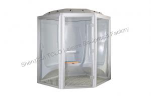  Acrylic modular steam shower cabin room , 2 person steam sauna shower Manufactures