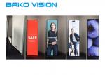 Advertising Front Service LED Display Ultra Slim Mirror Poster P2.5 Alunimun