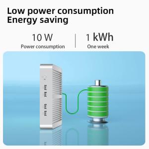 Windows 10 Mini PC with 8GB DDR3 RAM and Aluminium Alloy Chassis featuring Intel