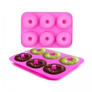  Harmless Oilproof Silicone Cooking Molds , Microwaveable Silicone Cake Tray Manufactures