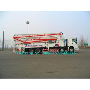 5 Arms Concrete Pumping Machine With Multilingual Man-Machine Interface System
