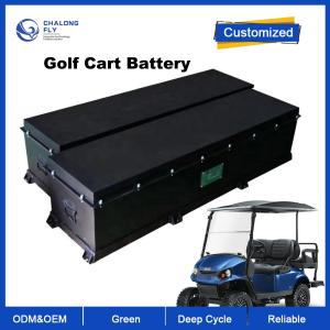  OEM ODM LiFePO4 lithium battery pack golf cart battery 48V golf cart lithium battery 48v 150ah for golf cart Manufactures