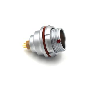 Self Locking Circular Push Pull Connectors ZEG 1K 8 Pin Socket Connector