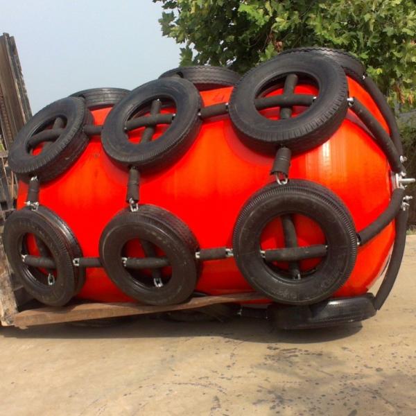Polyurethane Marine Floating Foam Fender With Tyre And Chain