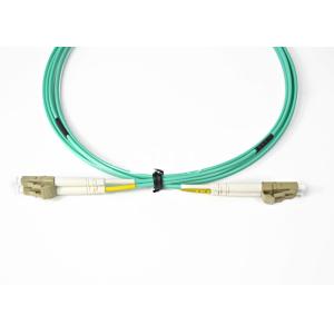 LC-LC Duplex Configuration Singlemode Optical Fiber Patch Cord With ANSI, IEC