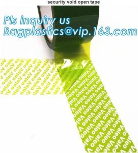  custom sealing holographic laser rainbow tamper evident security void hologram packing tape,Tamper Evident Security Pack Manufactures