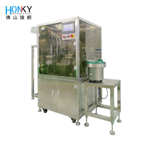 Quality Full Automatic 2ml Plastic Ampuole Filling And Capping Machine With High Precision Piston Pump For Essential Filling for sale