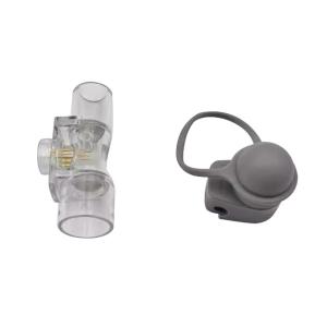 Reusable Weinmann BiCheck Flow Sensor with Protective Cap for MODUL CapnoVol and