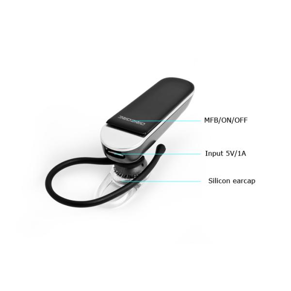 HIFI Apple Bluetooth Headphone Wireless Headset with Rechargeable Lithium Polymer Battery