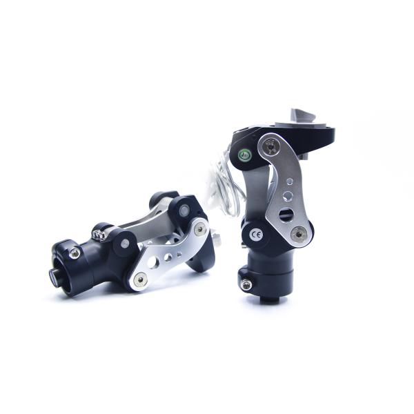 Aluminium7075 Polycentric Four Bar Mechanical Knee Joint Pyramidal Connection