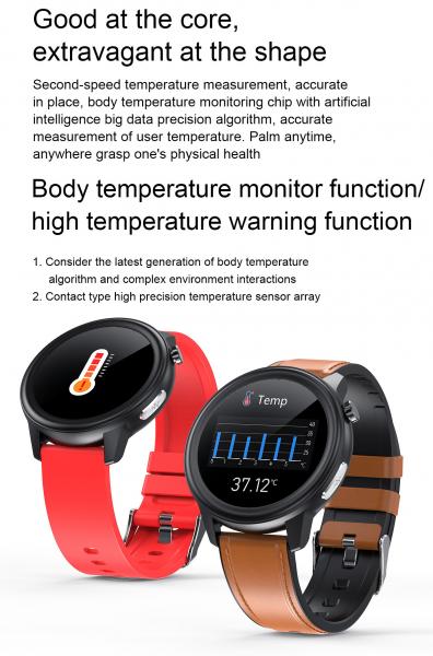 ECG Ti129 Sleep Tracking Smart Watches