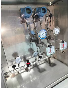 Bubble Level Meter Air-Blowing Liquid Level Gauge for Precise Measurement of Liquid Level Height