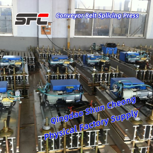 800mm Belt Width Conveyor Belt Vulcanizing Press with Lightweight Aluminum Alloy and Automatic Temperature Control