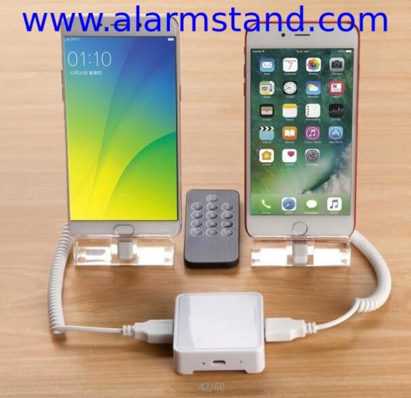 COMER mobile stores Ports Security Alarm Anti-lost retail shop security alarm system hand phone
